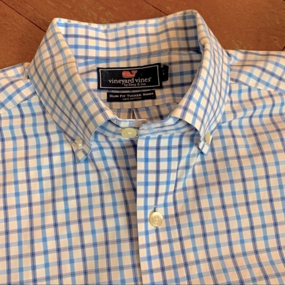 Vineyard Vines Other - Vineyard Vines Slim Fit Tucker Shirt Check Long Sleeve